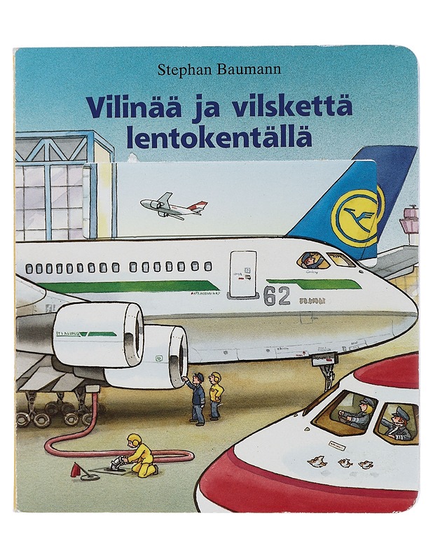 Vilinää ja vilskettä lentokentällä - Baumann, Stephen - Lastenkirjat - 10105453088 - 0