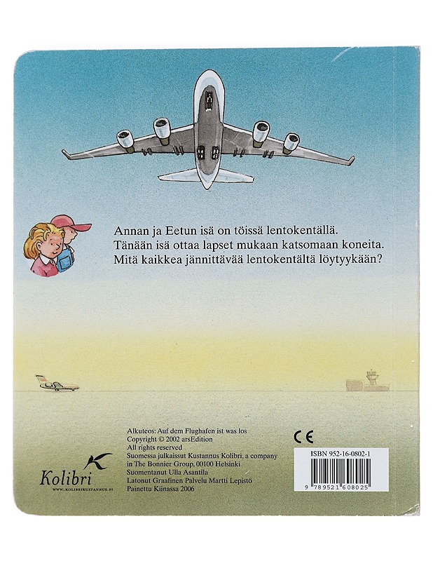 Vilinää ja vilskettä lentokentällä - Baumann, Stephen - Lastenkirjat - 10105453088 - 1