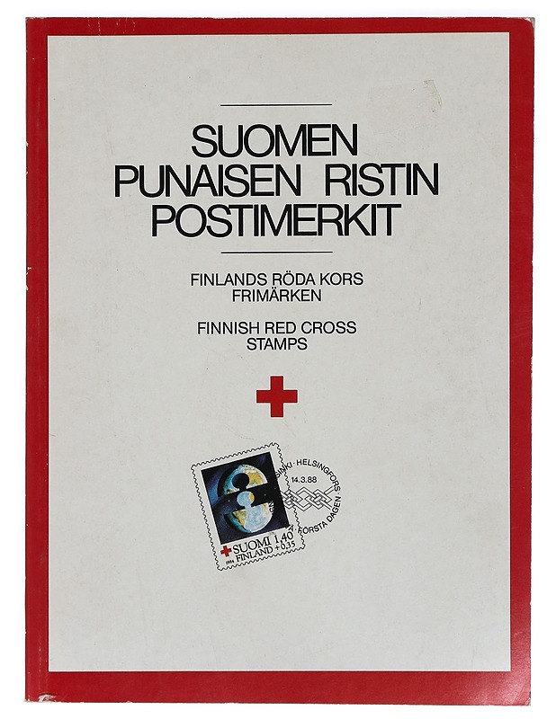 Suomen punaisen ristin postimerkit = Finlands röda kors frimärken = Finnish Red Cross stamps - Hindsberg, Eevaliisa - Harrastekirjat - 10105453142 - 0