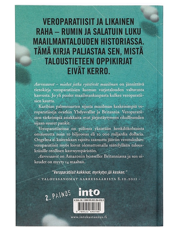 Aarresaaret : miehet jotka ryöstivät maailman - Shaxson, Nicholas - Tietokirjat ja oppaat - 10105453167 - 1