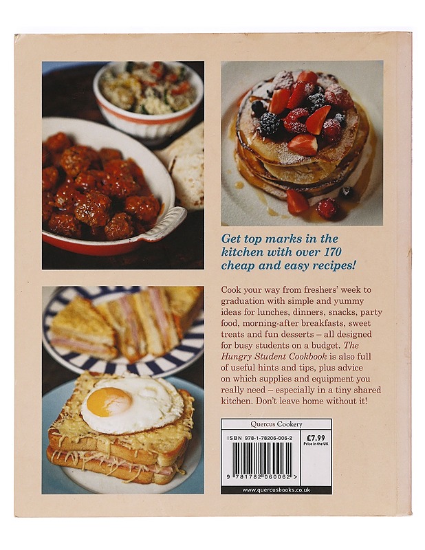 The hungry student cookbook - Ruokakirjat - 10105453179 - 1