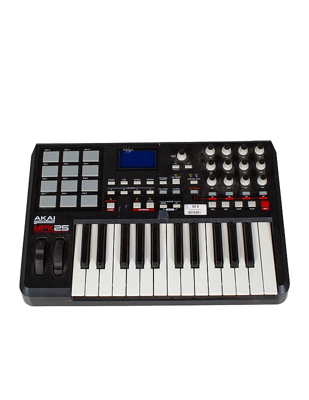 AKAI professional MPK25 USB/Midi performance kosketinsoitin - Soittimet - 10105453191 - 1