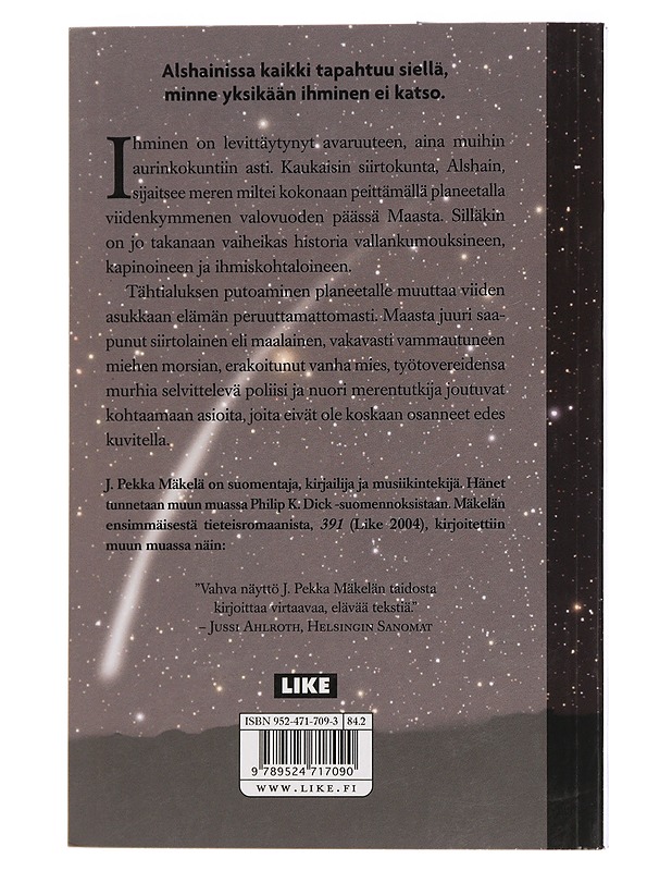 Alshain - J. Pekka Mäkelä - Romaanit ja novellit - 10105453225 - 1