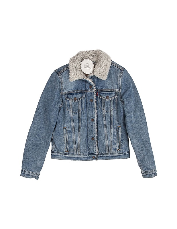 LEVI'S Sherpa Trucker farkkutakki, S - Naisten takit ja jakut - 10105453241 - 0