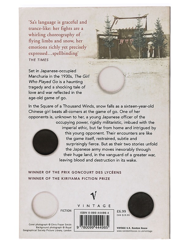 The girl who played go - Shan, Sa - Romaanit ja novellit - 10105453258 - 1