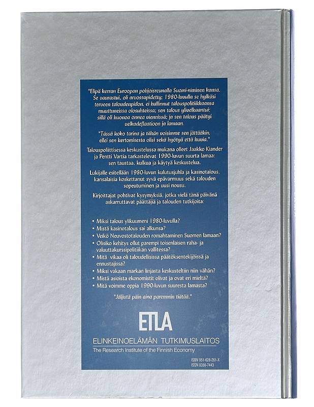 Suuri lama - Kiander, Jaakko - Historiakirjat - 10105453265 - 1