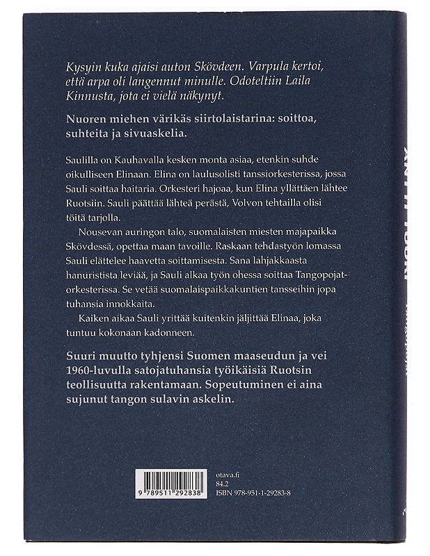 Tangopojat : romaani - Antti Tuuri - Musiikki- ja elokuvakirjat - 10105453296 - 1