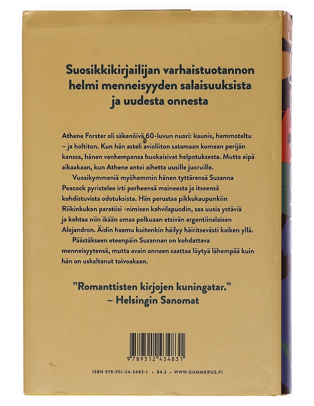 Riikinkukon paratiisi - Moyes, Jojo - Romaanit ja novellit - 10105453312 - 1