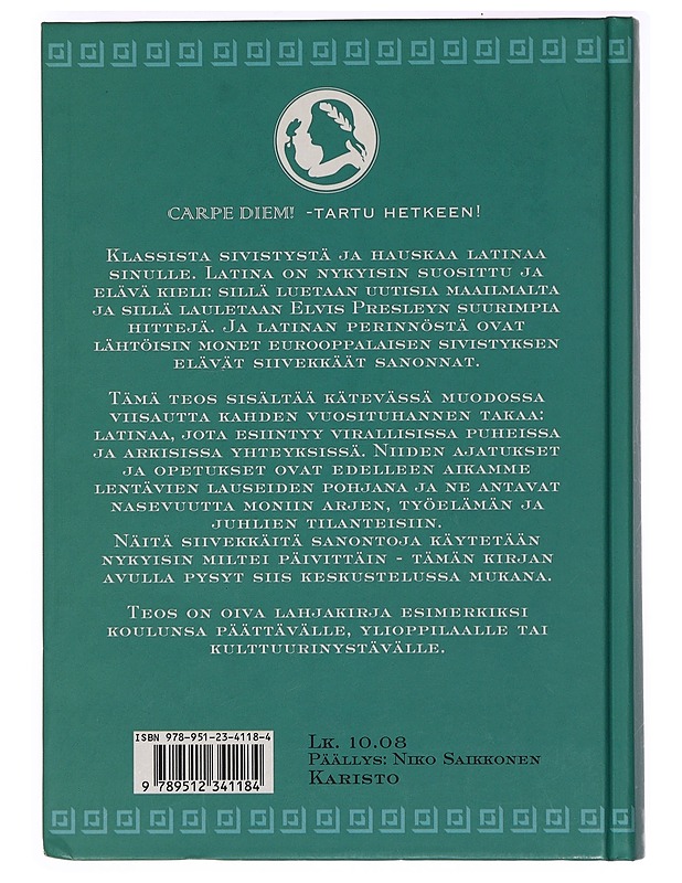 Carpe diem! : hauskaa ja hyödyllistä latinaa - Arto Kivimäki - Tietokirjat ja oppaat - 10105453303 - 1