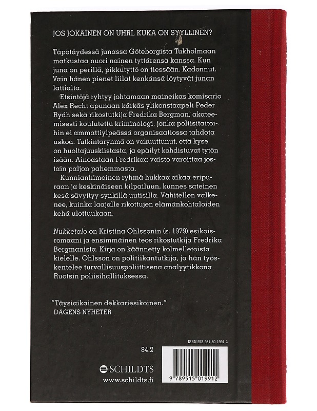 Nukketalo : rikosromaani - Ohlsson, Kristina - Jännitys ja dekkarit - 10105453325 - 1