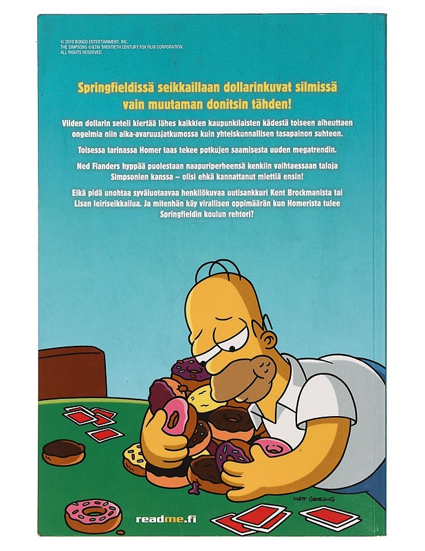 Simpsonit : dollarit donitseiksi - Groening, Matt - Sarjakuvat - 10105453342 - 1
