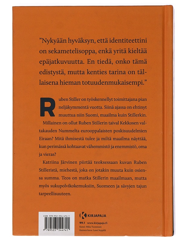 Ruben : Ruben Stiller, siltä väliltä - Katriina Järvinen - Elämäkerrat ja muistelmat - 10105453355 - 1