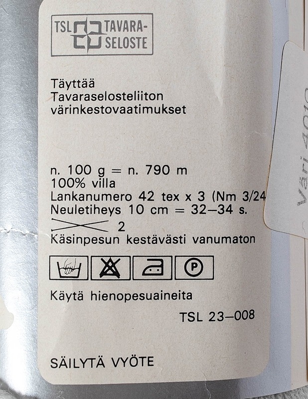 TALOUS KONELANKA neulelanka, 100 g - Käsityö - 10105453359 - 1