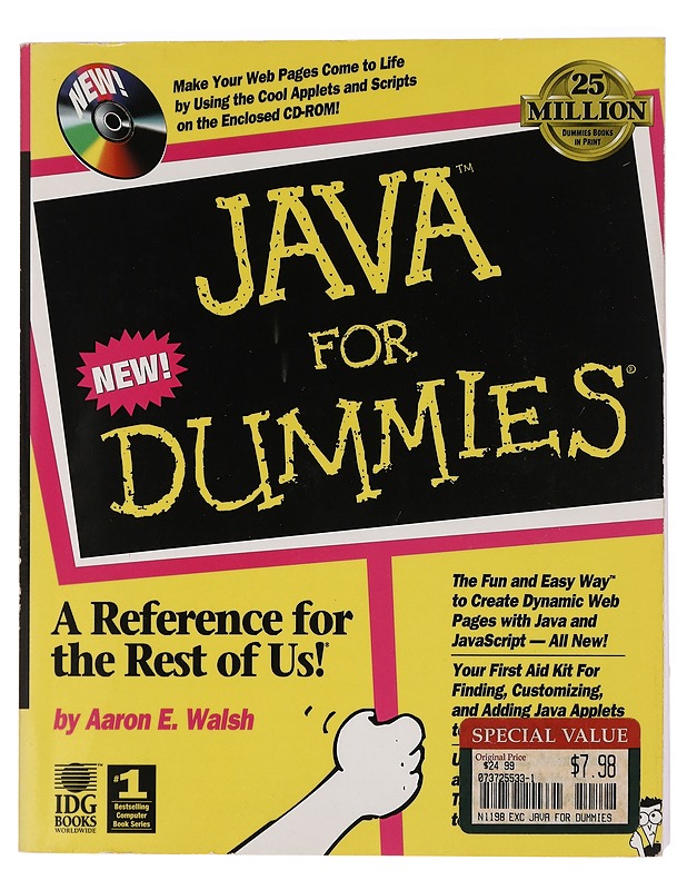 Java for Dummies - Walsh, Aaron E. - Tietokirjat ja oppaat - 10105453362 - 0