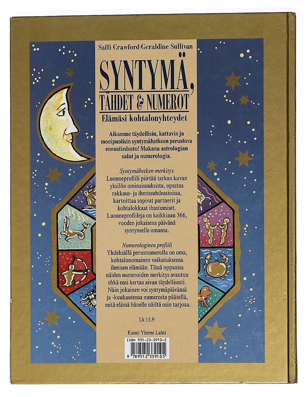 Syntymä, tähdet ja numerot : henkilökohtainen luonneanalyysi vuoden 366 päivälle - Crawford, Saffi - Harrastekirjat - 10105453371 - 1
