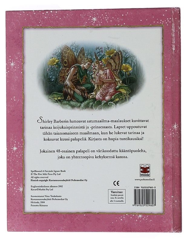 Shirley Barberin lumottu keijukaisprinsessa : palapelisatukirja - Barber, Shirley - Lastenkirjat - 10105453369 - 1
