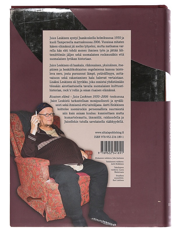 Risainen elämä : Juice Leskinen 1950-2006 - Antti Heikkinen - Elämäkerrat ja muistelmat - 10105453377 - 1