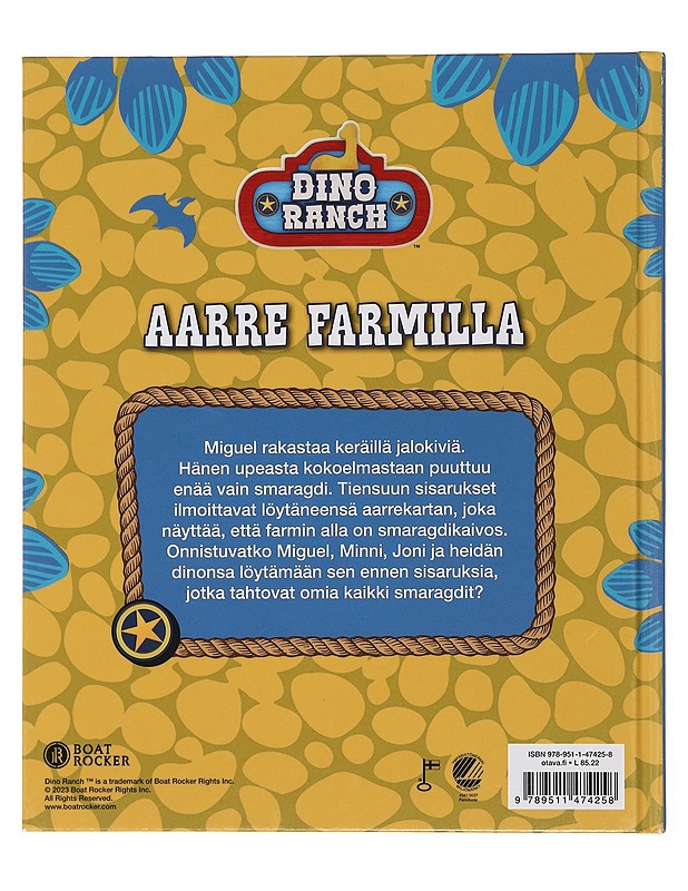 Dino Ranch: Aarre farmilla - Lehväs, Virve - Lastenkirjat - 10105453379 - 1