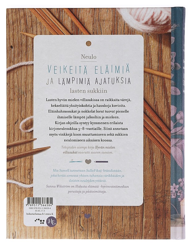 Hyvän mielen villasukat lapsille - Sumell, Mia - Käsityökirjat - 10105453402 - 1