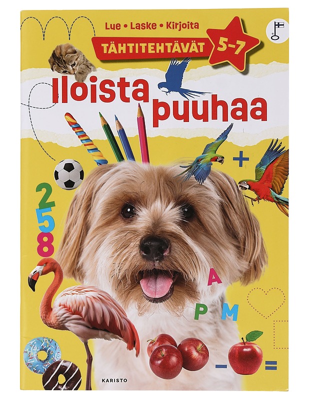 Iloista puuhaa, tähtitehtävät 5 -7  : lue, laske, kirjoita - Virtanen, Heli Anneli - Lastenkirjat - 10105453437 - 0