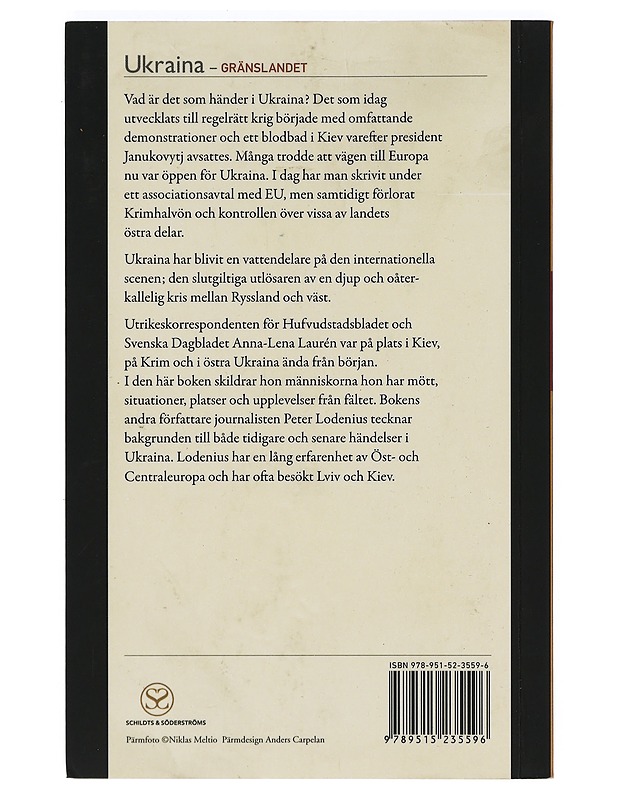 Ukraina : Gränslandet - Laurén, Anna-Lena - Historiakirjat - 10105453438 - 1