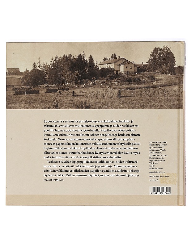 Suomalaiset pappilat: Kulttuuri-, talous- ja rakennushistoriaa - Marja-Terttu Knapas - Historiakirjat - 10105453445 - 1