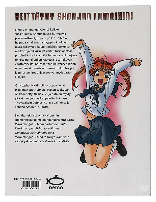 Piirrä mangaa! : shoujo : näin teet hurmaavia ja romanttisia hahmoja - Hart, Christopher - Sarjakuvat - 10105453467 - 1