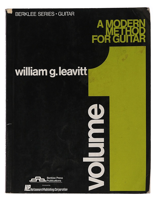 A modern method for guitar, volume 1 - William G. Leavitt - Tietokirjat ja oppaat - 10105453470 - 0