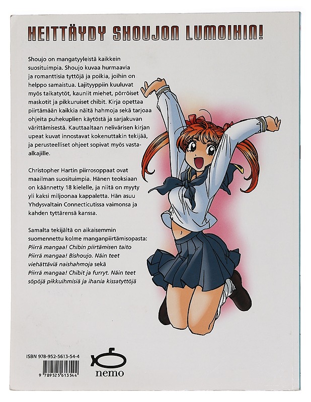 Piirrä mangaa! : shoujo : näin teet hurmaavia ja romanttisia hahmoja - Hart, Christopher - Sarjakuvat - 10105453471 - 1