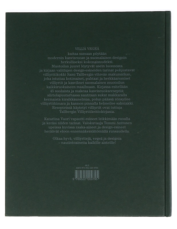 Villiä vegeä - Vuori, Katariina - Ruokakirjat - 10105453475 - 1