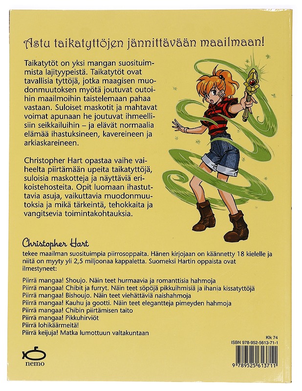 Piirrä mangaa! : taikatytöt : näin teet mangan supersuosittuja toimintahahmoja - Hart, Christopher - Sarjakuvat - 10105453478 - 1