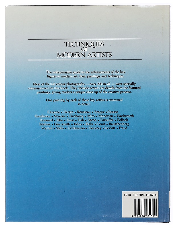 Techniques of the modern artists - Collins, Judith - Tietokirjat ja oppaat - 10105453497 - 1