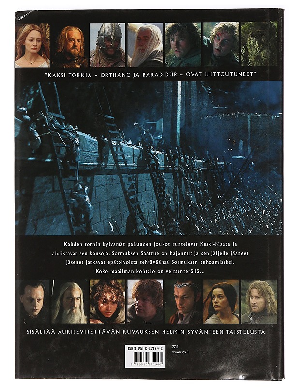 Taru sormusten herrasta. Kaksi tornia : Kuvitettu opas - Fisher, Jude - Fantasia- ja scifi - 10105453499 - 1