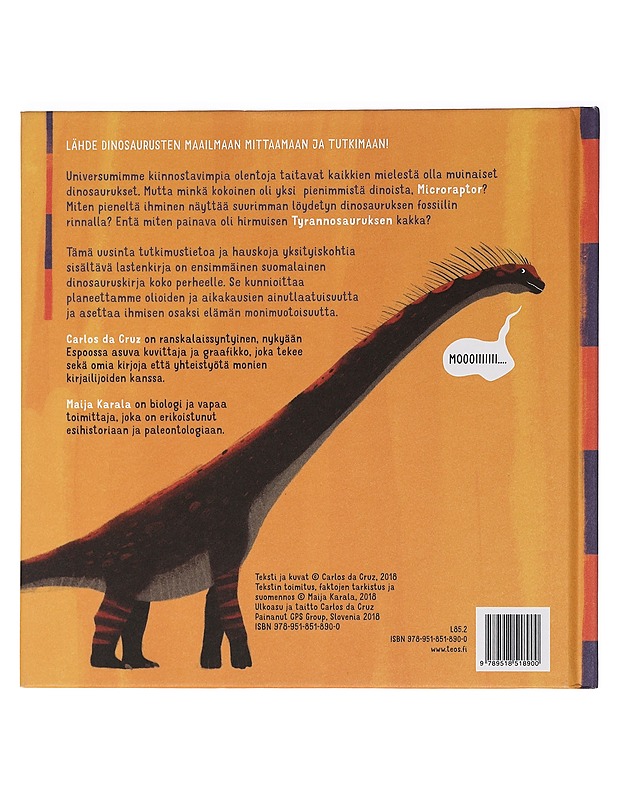 Dinosaurusten mitalla - Cruz, Carlos da - Lastenkirjat - 10105453539 - 1