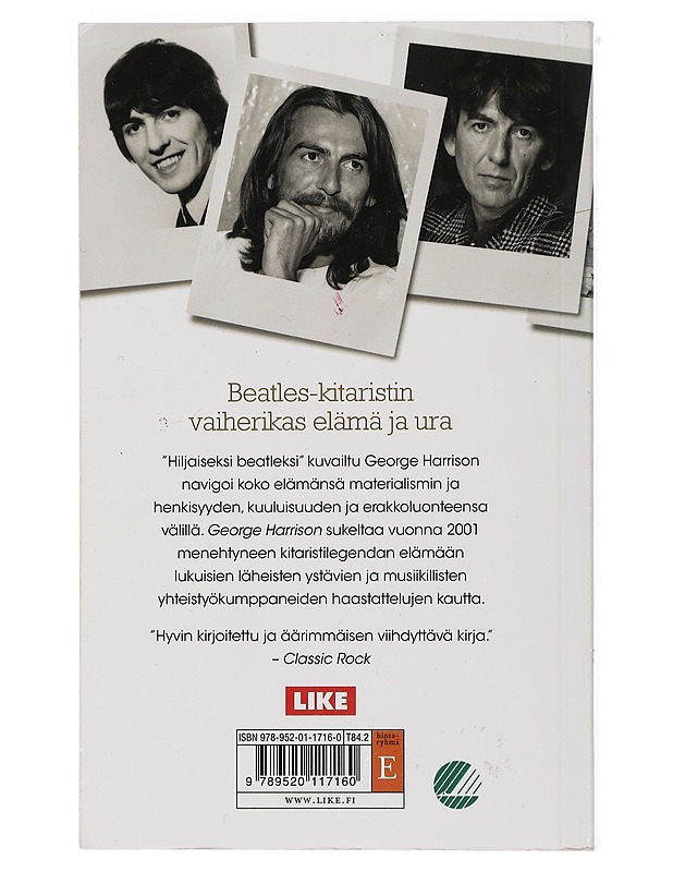George Harrison - Thomson, Graeme - Elämäkerrat ja muistelmat - 10105453564 - 1