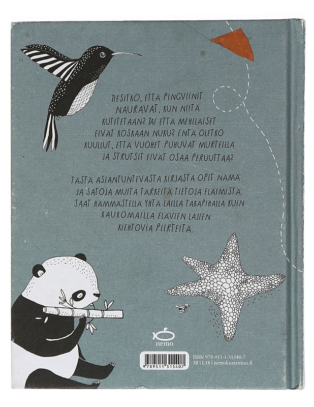 Tärkeitä tietoja eläimistä - Säfström, Maja - Lastenkirjat - 10105453571 - 1