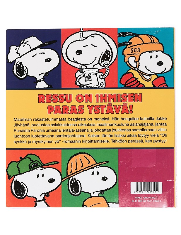 Sankarimme Ressu - Schulz, Charles M. - Sarjakuvat - 10105453580 - 1