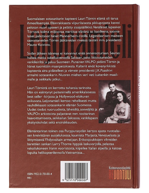 Leijonamieli 1919-1949 - Kari Kallonen - Elämäkerrat ja muistelmat - 10105453608 - 1