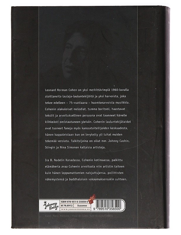Leonard Cohen : elämäkerta - Nadel, Ira B. - Elämäkerrat ja muistelmat - 10105453604 - 1