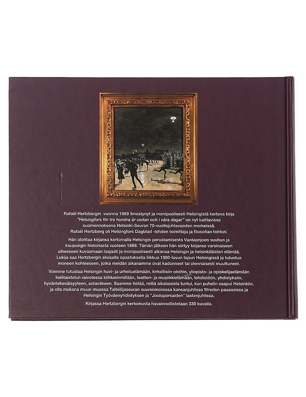 Helsinki herra Hertzbergin silmin : kertomus 1880-luvun Helsingin elämästä - Hertzberg, Rafael - Historiakirjat - 10105453618 - 1