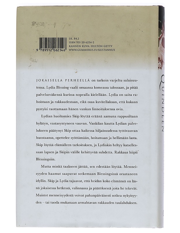 Vuodet kuin kuiskaus - Quindlen, Anna - Romaanit ja novellit - 10105453621 - 1