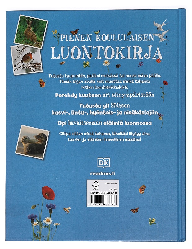 Pienen koululaisen luontokirja - Farrow, Stephanie - Lemmikki- ja luontokirjat - 10105453626 - 1