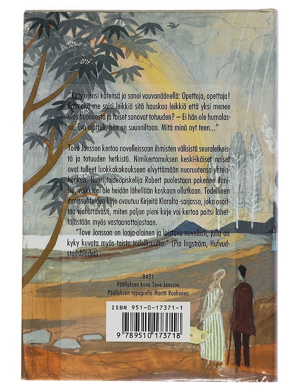 Seuraleikki - Jansson, Tove - Romaanit ja novellit - 10105453654 - 1