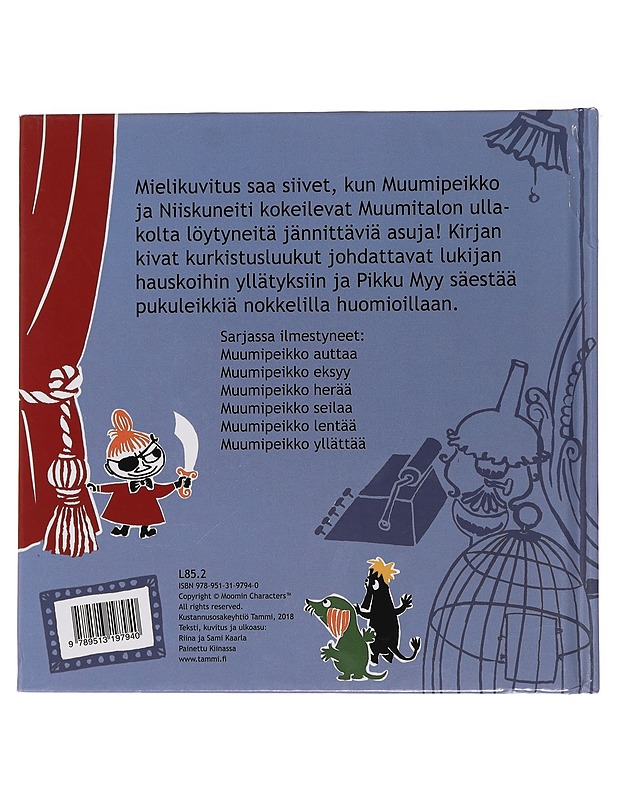 Muumipeikko esittää - Kaarla, Riina - Lastenkirjat - 10105453668 - 1