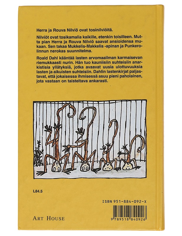 Nilviöt - Dahl, Roald - Lastenkirjat - 10105453672 - 1