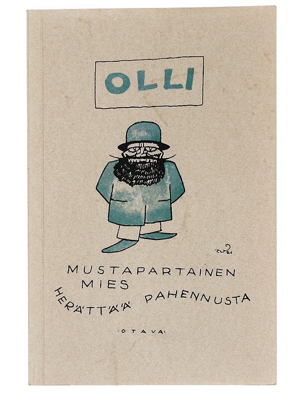 Mustapartainen mies herättää pahennusta : 32 juttua - Olli - Romaanit ja novellit - 10105453683 - 0
