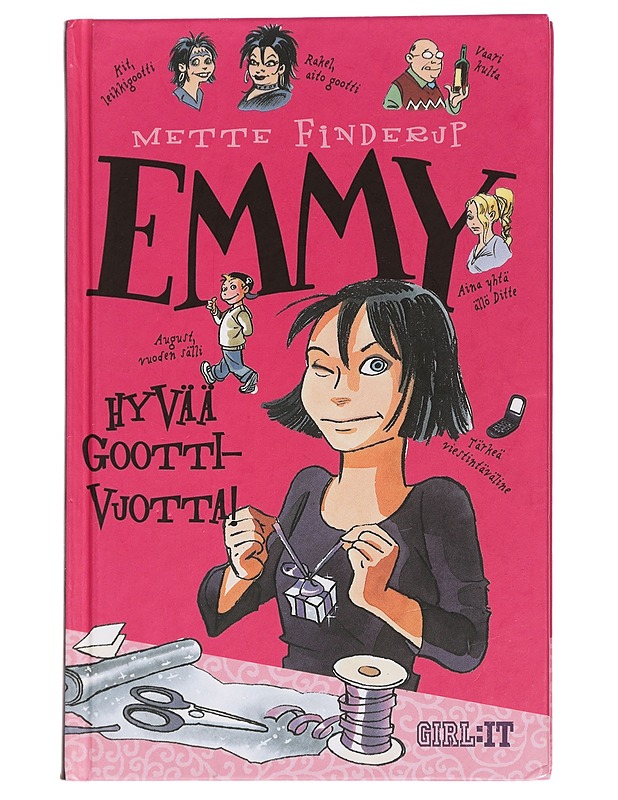 Emmy : hyvää goottivuotta! - Finderup, Mette - Nuorten kirjat - 10105453685 - 0