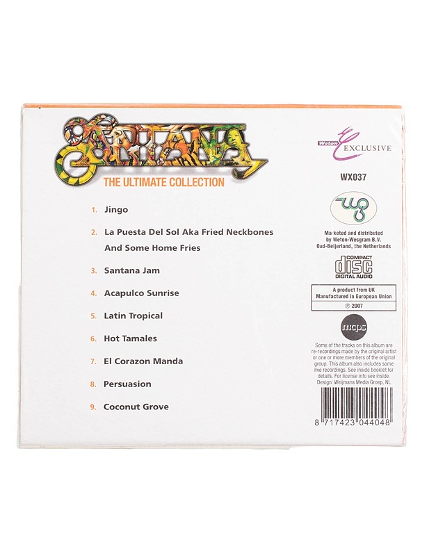 Santana: The Ultimate Collection - CD - CD-levyt - 10105453703 - 1