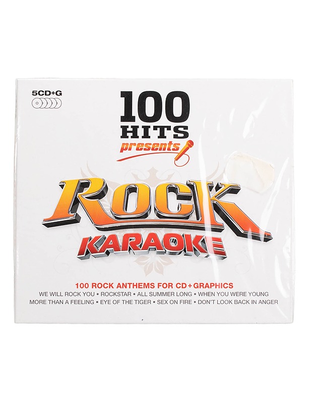 Rock Karaoke - CD+G - CD-levyt - 10105453708 - 0
