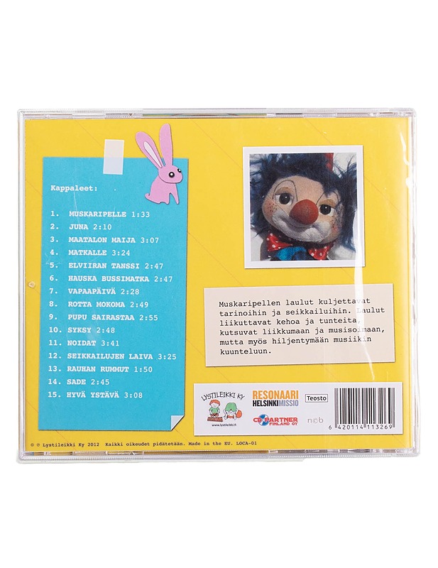 Muskaripellen lauluja - CD - CD-levyt - 10105453735 - 1